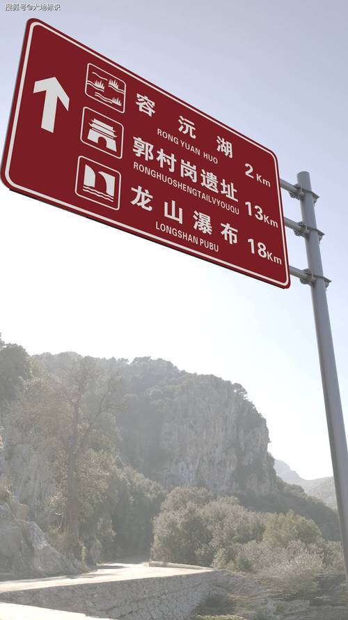 2米×4米旅游交通标志牌（景区指路牌）详细参数参考